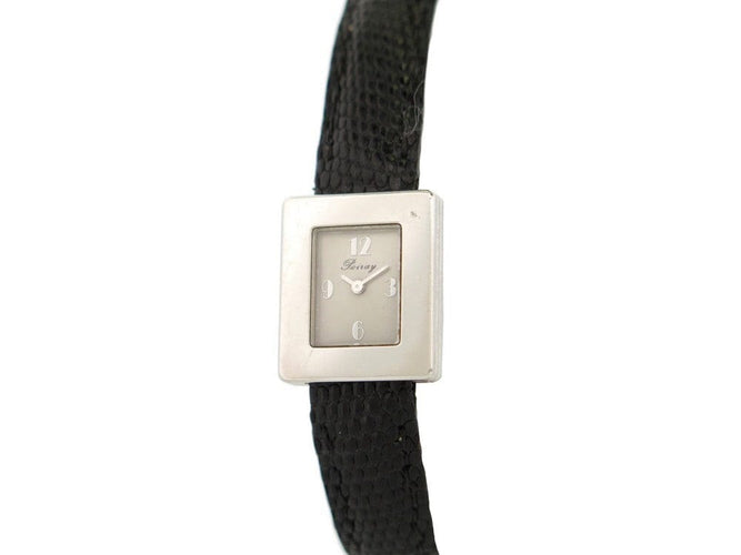 Montre Poiray Ma Première Mini - Montre quartz femme en acier 21 mm, bracelet lézard 58 Facettes 253055