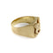 Bague Bague chevalière vintage Lamassu en or jaune 18 carats 58 Facettes A2001U