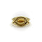 Bague 52 Tiffany & Co. - Bague crossover vintage en or jaune 18K et citrine 58 Facettes A2001V