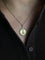Pendentif Augis - Médaille Amour ronde en or jaune avec rubis et diamant 58 Facettes 1202.2