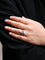 Bague 53 Bague toi et moi Belle Époque en or blanc 18 carats, perle et diamants 58 Facettes 718
