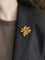 Broche OJ Perrin - Broche étoile en or jaune 18 carats 58 Facettes 1126.3