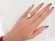 Bague 52 Van Cleef & Arpels Vintage Alhambra - Bague en or blanc 18k avec diamant 58 Facettes 264866