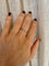 Bague 57 Bague solitaire diamant en or blanc 18k 58 Facettes