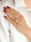 Bague 52.5 Bague marguerite vintage en or jaune 18k, saphir et diamants 58 Facettes 1CA0000011/1