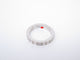 Bague 51 Cartier Lanières - Bague en or blanc 18k avec diamant 0,05 ct, taille 51 58 Facettes 249804