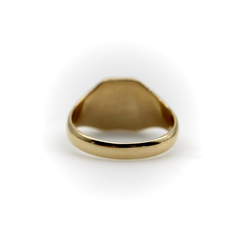 Bague 64 Bague chevalière Art déco en or 18K avec intaille d’hirondelle 58 Facettes A2002Z