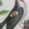 Bague 64 Bague chevalière Art déco en or 18K avec intaille d’hirondelle 58 Facettes A2002Z