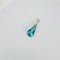 Pendentif Pendentif vintage en or blanc 14 carats et tourmaline 58 Facettes 2508020