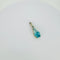 Pendentif Pendentif vintage en or blanc 14 carats et tourmaline 58 Facettes 2508020