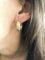 Boucles d'oreilles Cartier - Boucles d'oreilles créoles Trinity en or jaune et diamants 58 Facettes 1