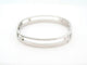 Bracelet Messika Move Romane - Bracelet jonc en or blanc et diamants 58 Facettes 268783