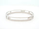 Bracelet Messika Move Romane - Bracelet jonc en or blanc et diamants 58 Facettes 268783