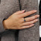 Bague Bague vintage en or jaune 14 carats avec topaze bleue 58 Facettes 2508021