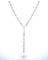 Collier Art déco - Collier pendentif en or blanc 18 carats avec diamants 58 Facettes