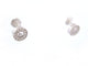 Boucles d'oreilles Chopard Happy Diamonds Icons - Boucles d'oreilles en or blanc 18k et diamants 58 Facettes 268811