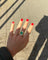 Bague 53.5 Bague vintage en or jaune 18k avec émeraude colombienne et diamants 58 Facettes