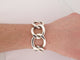 Bracelet Pomellato 67 - Bracelet à mailles larges en argent 925 58 Facettes 272894