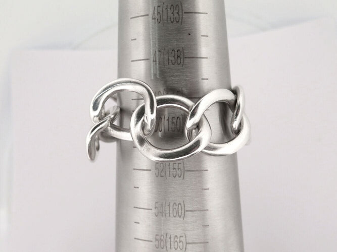 Bracelet Pomellato 67 - Bracelet à mailles larges en argent 925 58 Facettes 272894