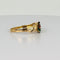 Bague Bague vintage en or jaune 18 ct avec rubis, émeraude et saphir bleu 58 Facettes 2505006