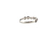 Bague 55 Messika - Bague alliance 7 diamants en or blanc 18k, 0,47 ct (T55) 58 Facettes 267817