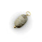 Pendentif Pendentif scarabée style Egyptian Revival en or 14 carats et pierre grise 58 Facettes A2003P