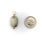 Pendentif Pendentif scarabée style Egyptian Revival en or 14 carats et pierre grise 58 Facettes A2003P