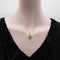 Pendentif Egyptian Revival - Pendentif scarabée en or jaune 14k et pierre beige 58 Facettes A2003M