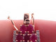 Bracelet Michael Christoff - Bracelet style tapis en or rose 14k rubis et diamants 58 Facettes 269285