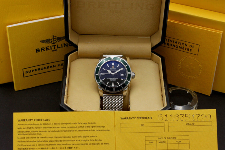 Montre Breitling Superocean Héritage 42 - Montre automatique en acier A17321 58 Facettes BTL/SOC/071
