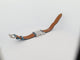 Montre montre HERMES heure h hh1.510 quartz 34 mm en acier et cuir bleu 58 Facettes 272965