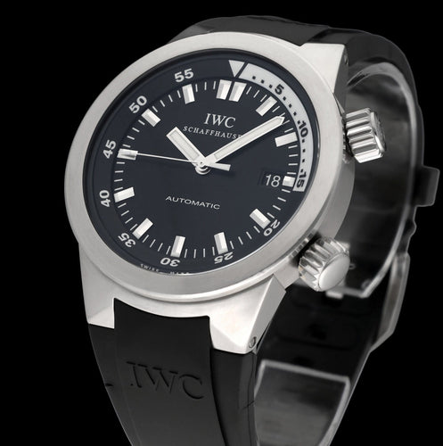 Montre IWC Aquatimer Automatic - Montre automatique IW354807 en acier 42 mm 58 Facettes IWC/AQT/001