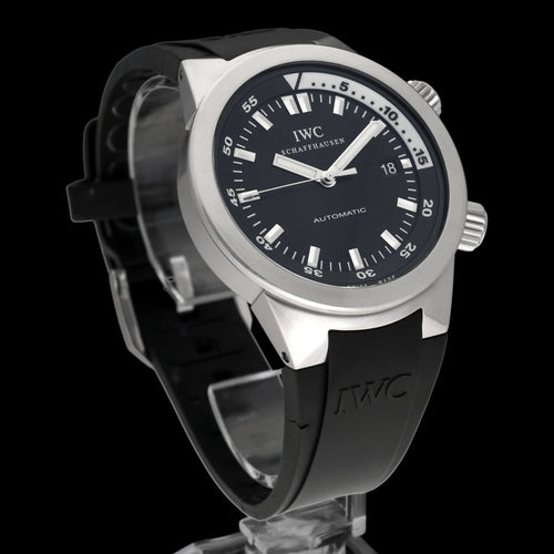 Montre IWC Aquatimer Automatic - Montre automatique IW354807 en acier 42 mm 58 Facettes IWC/AQT/001