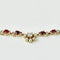 Collier Collier vintage - Halskette en or jaune 18 carats rubis et diamants 58 Facettes 2065