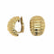Boucles d'oreilles FRED - Boucles d'oreilles demi-créoles en or jaune 18 ct 58 Facettes