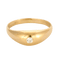 Bague 65 Bague jonc or jaune et diamant 58 Facettes GU24
