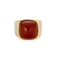 Bague 55 Fred, "Pain de Sucre" - Bague deux ors,  cornaline. 58 Facettes DV2998-3
