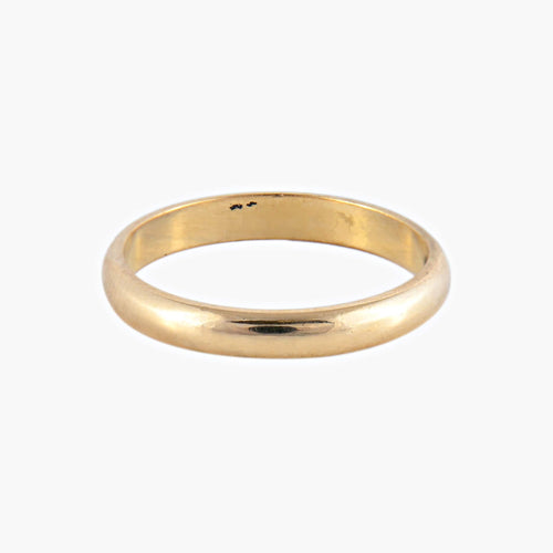Bague 53 / Diamants Bague alliance «One» en or jaune 18k et diamant 58 Facettes BO/220024 RIV