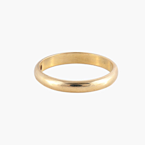 Bague 53 / Diamants Bague alliance «One» en or jaune 18k et diamant 58 Facettes BO/220024 RIV