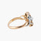 Bague 52 / Or Jaune / Diamants Bague "You" en or jaune 18k et diamants 58 Facettes BO/220063