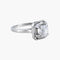 Bague 55 / Platine Bague - Solitaire Art déco en platine et diamant 0,75 ct 58 Facettes BO/220037