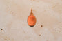 Pendentif Médaille Vierge Marie entourée d’un liseré en or rose 18 carats 58 Facettes Ref2861
