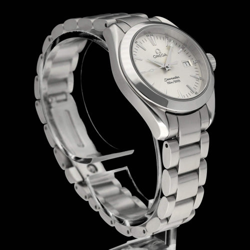 Montre Omega Seamaster Aqua Terra - Montre quartz acier réf. 2577.30 (1998) 58 Facettes OMG/SEA/252