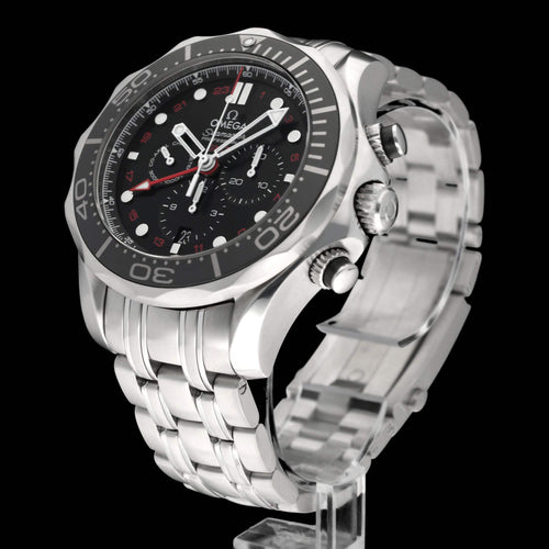 Montre Omega Seamaster Diver 300 M GMT - Montre 44 mm acier 58 Facettes OMG/SEA/322