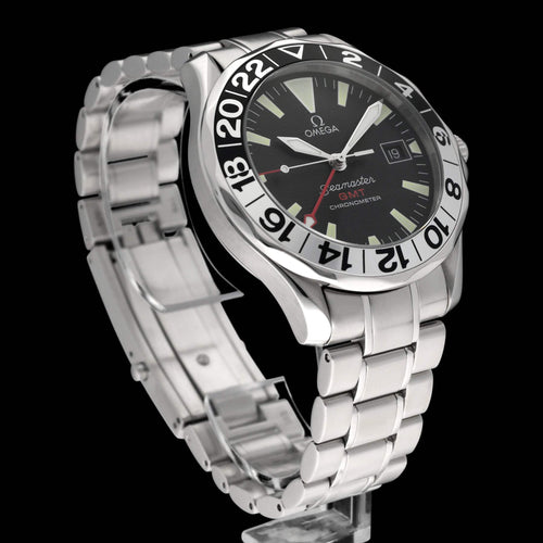 Montre Omega Seamaster GMT - Montre automatique réf. 2234.50 acier 41 mm 58 Facettes