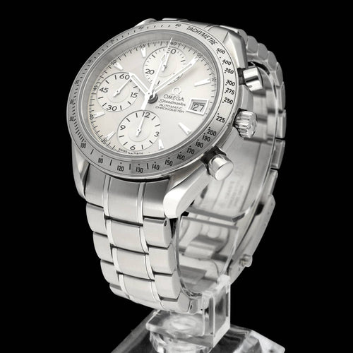 Montre Omega Speedmaster Date - Montre automatique 40 mm en acier, réf. 3211.30 58 Facettes OMG/SPE/473