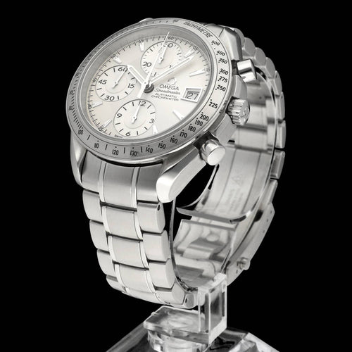 Montre Omega Speedmaster Date - Montre automatique 40 mm en acier, réf. 3211.30 58 Facettes OMG/SPE/473