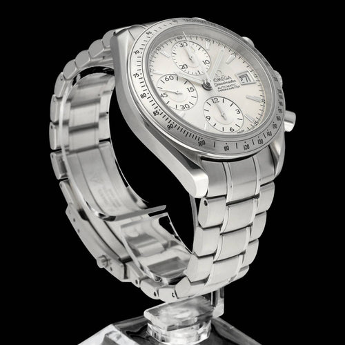 Montre Omega Speedmaster Date - Montre automatique 40 mm en acier, réf. 3211.30 58 Facettes OMG/SPE/473