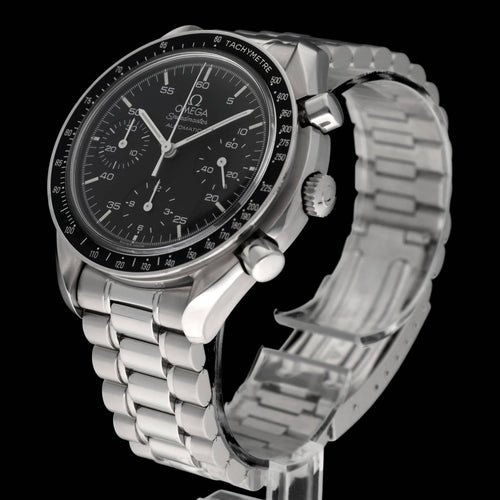 Montre Omega Speedmaster Reduced - Montre automatique en acier 39 mm (3510.50.00) 58 Facettes OMG/SPE/517