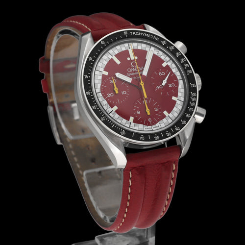 Montre Omega Speedmaster Reduced Schumacher - Montre automatique 39 mm en acier 58 Facettes OMG/SPE/533